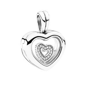 PANDORA Small Floating Heart Locket Charm